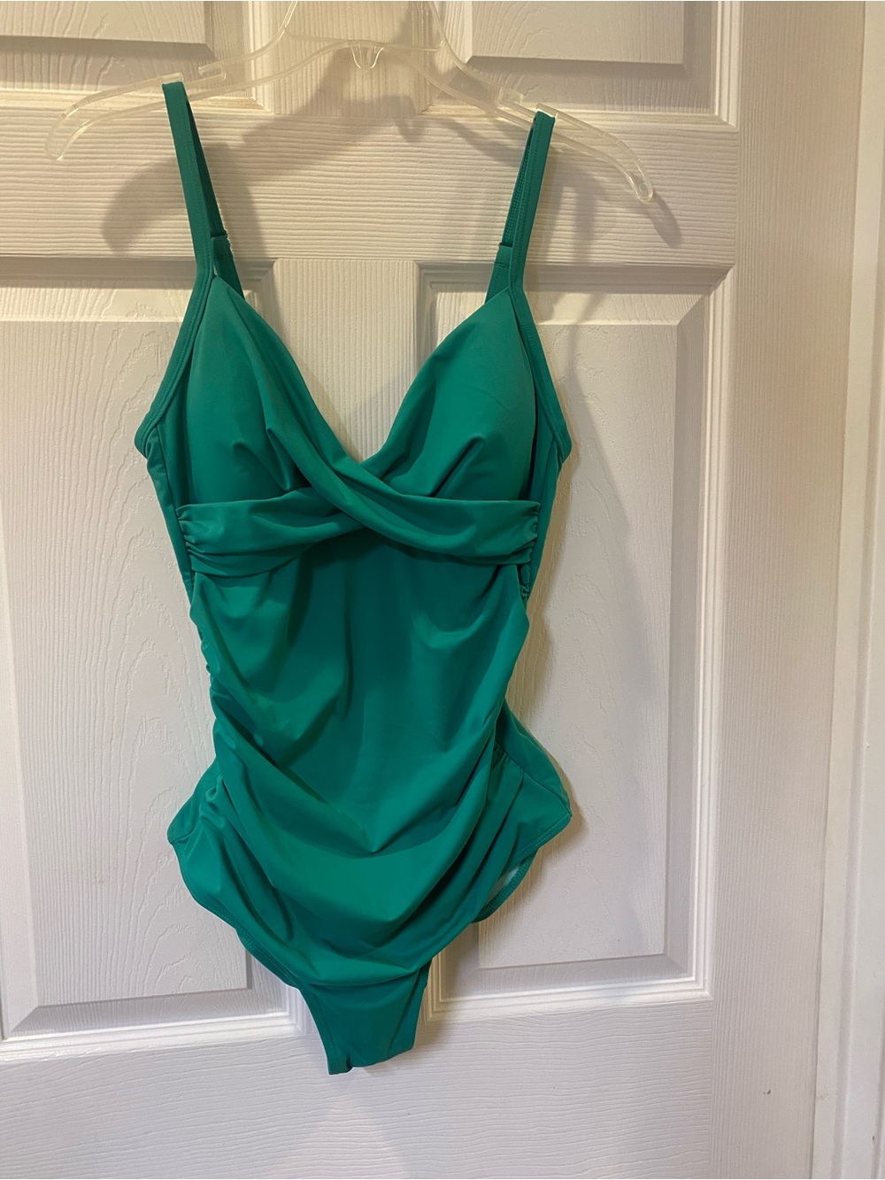 Moontide Mint Twist-Front One-Piece Swimsuit
